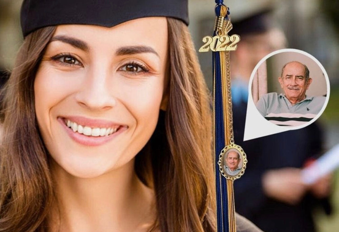Personalized Graduation Tassel Charm Gift for Graduate