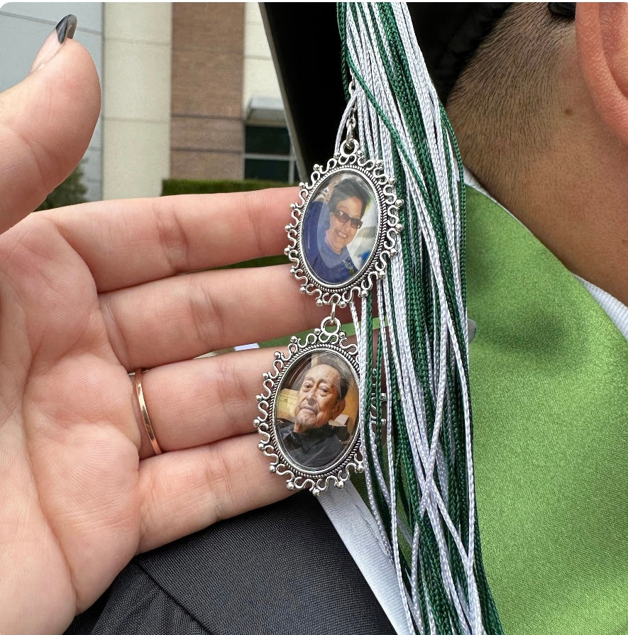 Personalized Graduation Tassel Charm Gift for Graduate