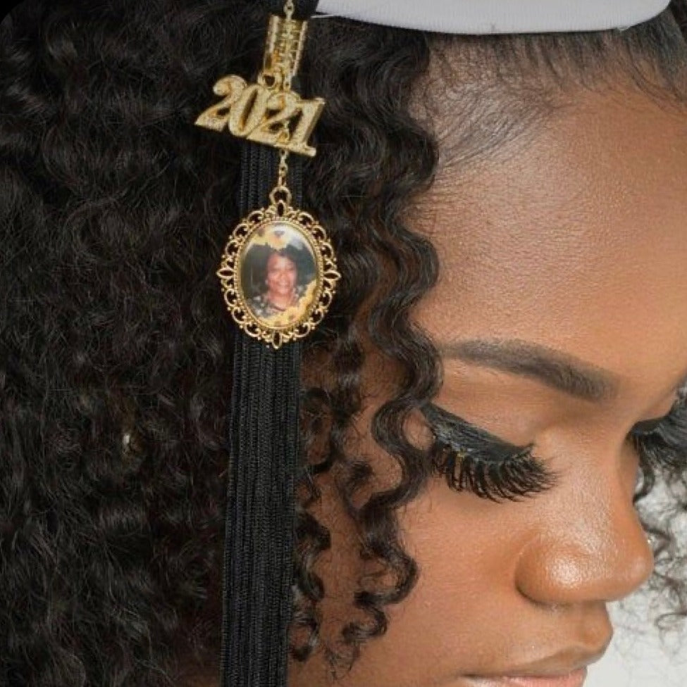 Personalized Graduation Tassel Charm Gift for Graduate