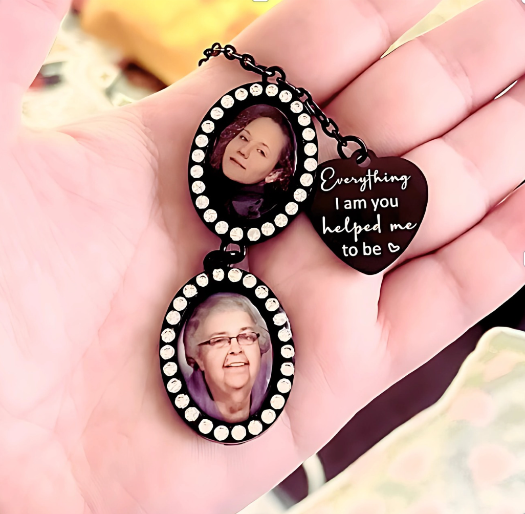 Rhinestone Graduation Tassel Memory Charm