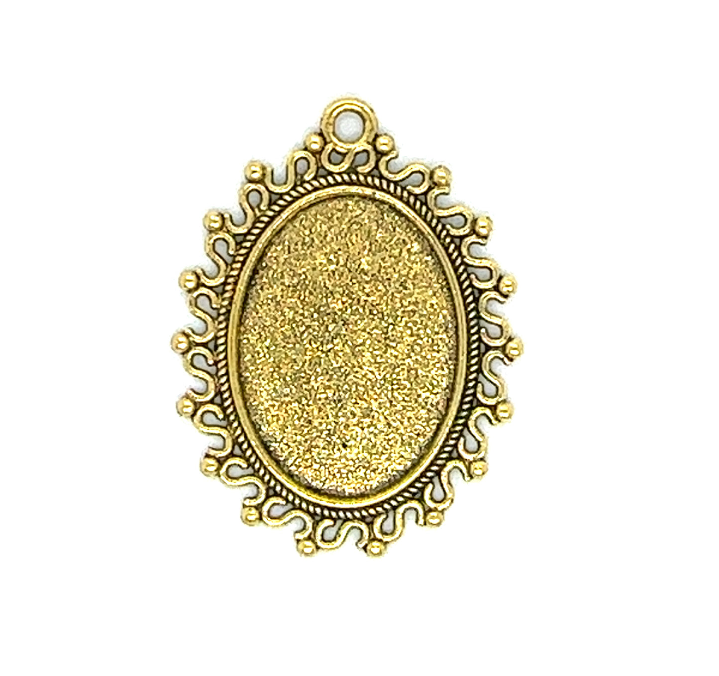 So Proud Beaded Oval Graduation Charm