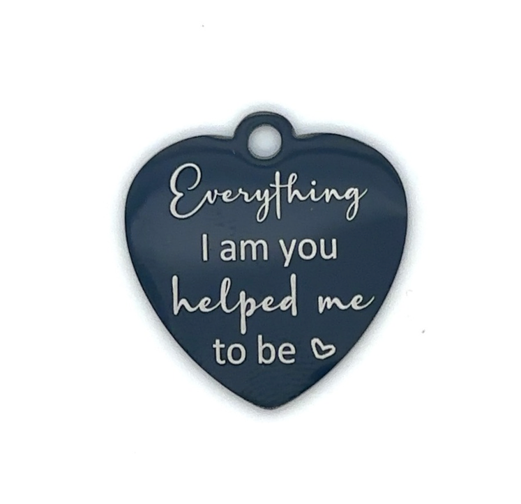 Sentimental Charms "Everything I am you helped" Graduation Charm Add-On
