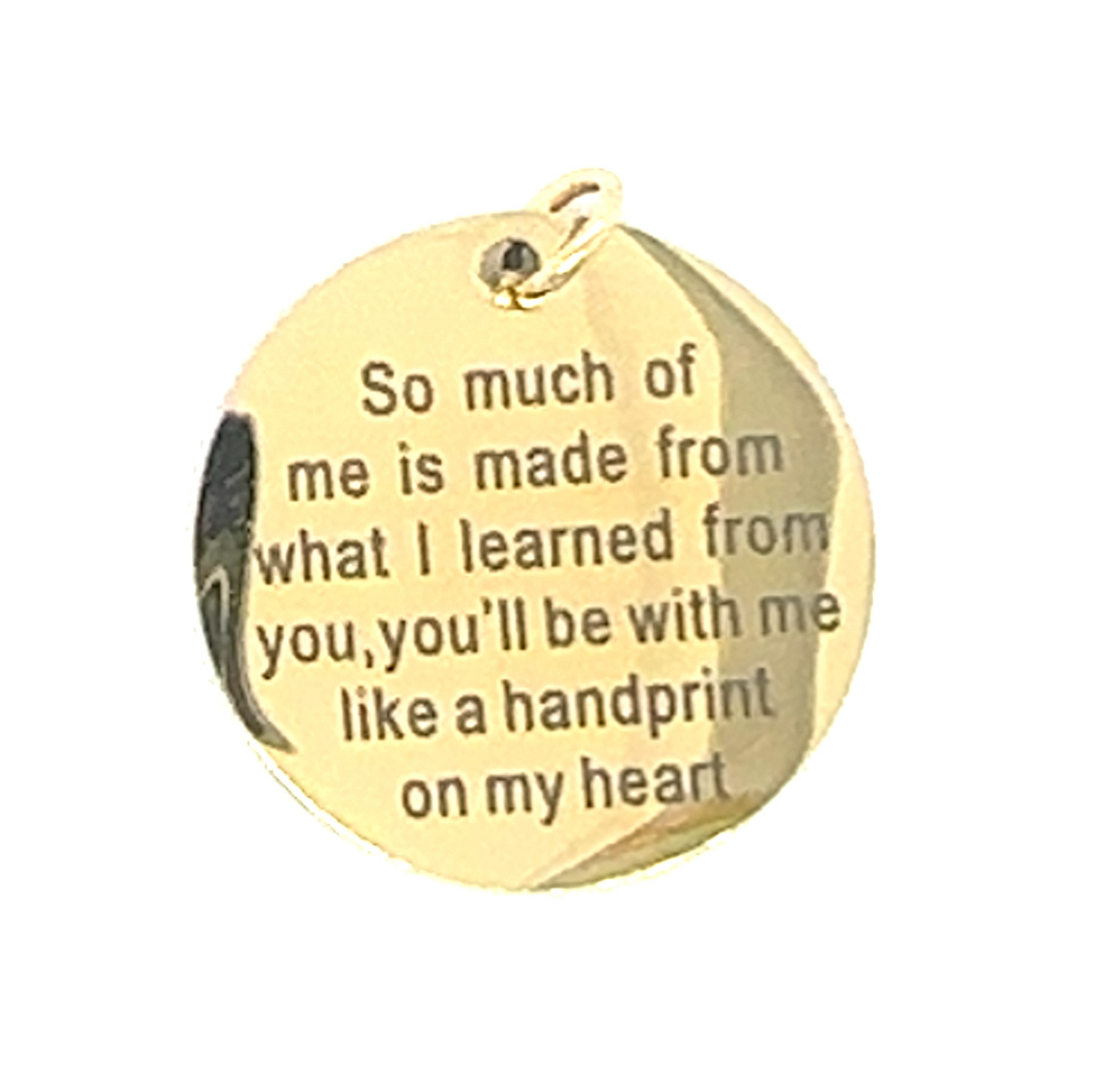 Charms with sayings "So much of me is made from"  Graduation Charm Add-On