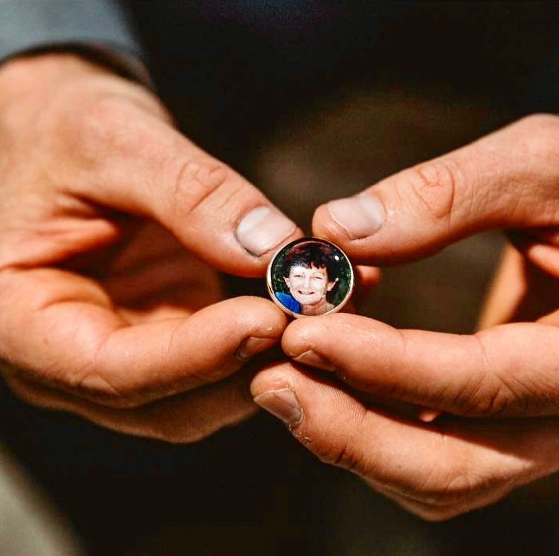 Black Metal Pins with Photo for Graduation