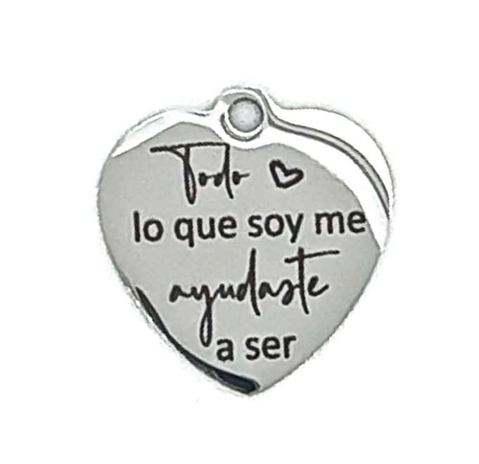 Spanish "Todo lo que soy me" Graduation Charm Add-On