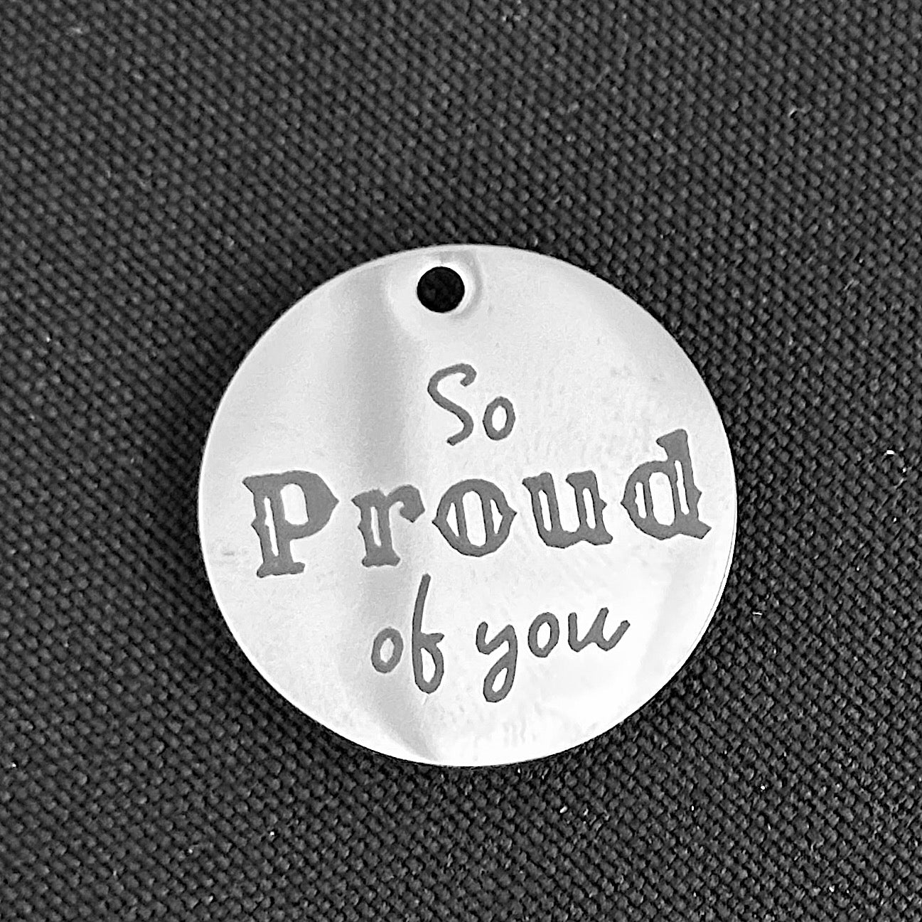 "So Proud of You" Achievement Gift  Graduation Charm Add-On
