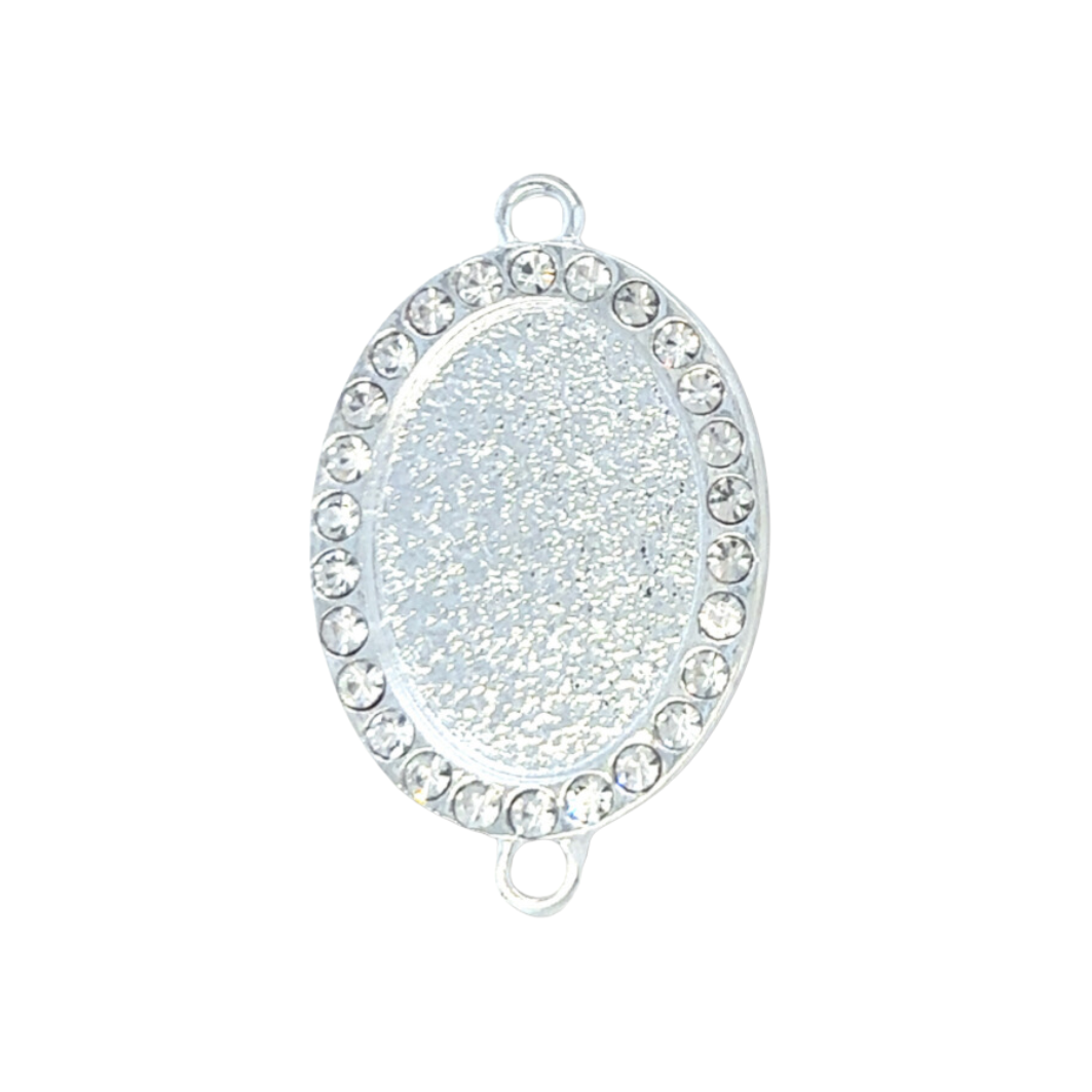 Rhinestone Graduation Tassel Memory Charm
